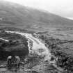 View of Earthworks on site of spillway channel