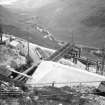 View of mucking skip and spoil disposal arrangements