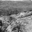View of excavation for junction chamber