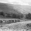 View of erosion of East bank of the River Fyne looking downstream