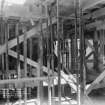 View showing Aqua-Props supporting shuttering of ground floor slab in office block